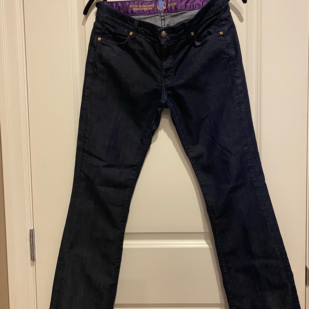 Rich & Skinny dark wash jeans - size 27